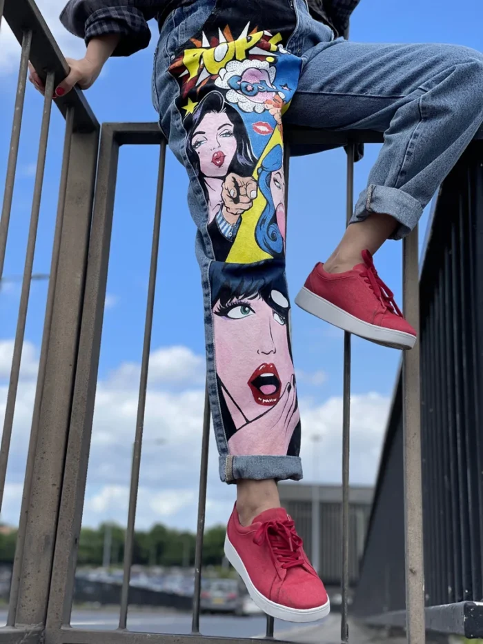 new jeans pop art